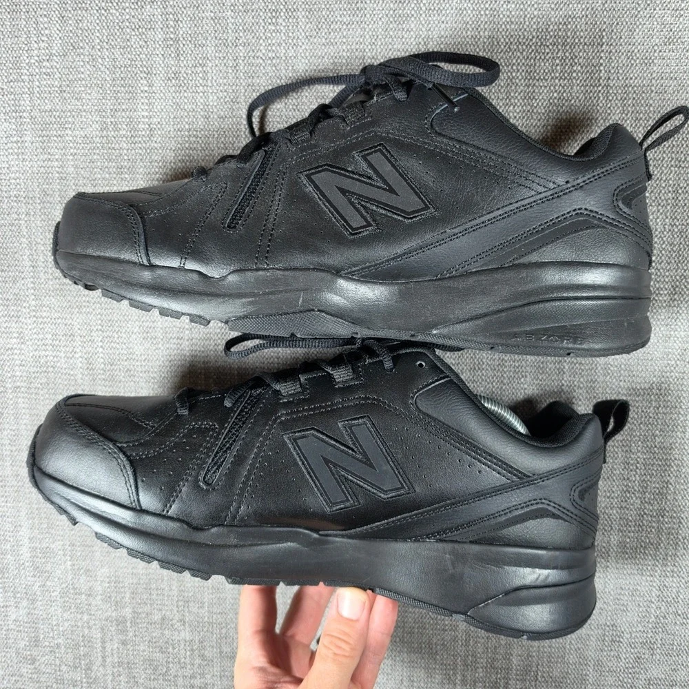 New Balance 608v5 Mens 11.5 4E Black Slip Resistant Training Shoe MX608AB5